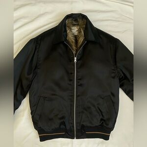 Urban Outfitters Bomber Jacket with Faux Fur Lining